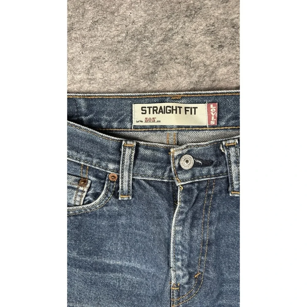 Vintage Levi's 505 Mens Jeans Regular Fit Men's 31x34 (Fits 32x31) Workwear Y2K